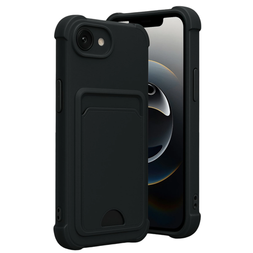 İphone 16E Kelvin Kartvizitli Silikon - Siyah