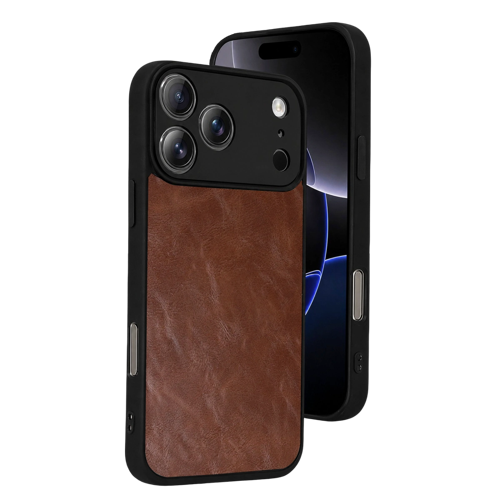İphone 17 Aras Deri Kapak - Taba