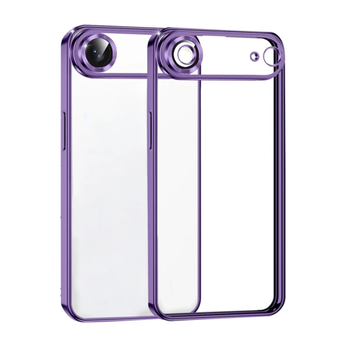 İphone 17 Air Lensli Silikon - Mor