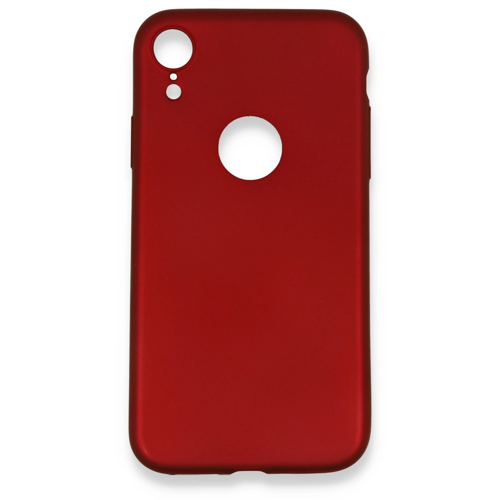 İphone Xr Kılıf First Silikon - Bordo