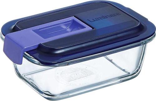 Luminarc Temp Easy Box Dikdörtgen 38 CC Mavi Kapak