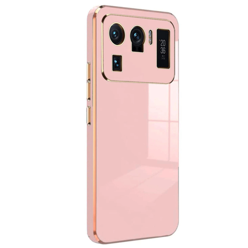 Mi 11 Kılıf Volet Silikon - Pembe