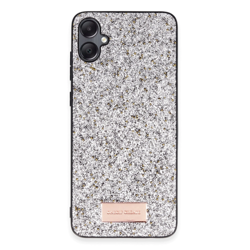 Onegif Galaxy A05 Bright Simli Kapak - Gümüş
