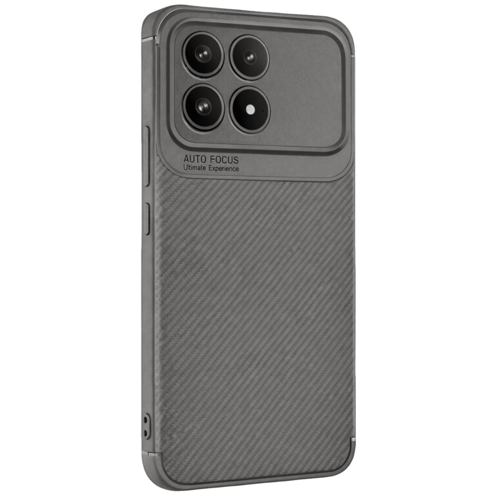 Poco F8 Auto Focus Karbon Kapak - Gri