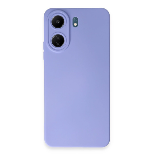 Redmi 13C Kılıf Nano İçi Kadife Silikon - Lila