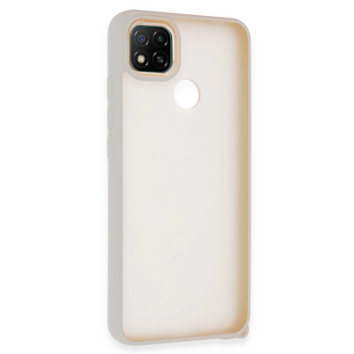 Redmi 9C Kılıf Elegant Kapak - Pudra