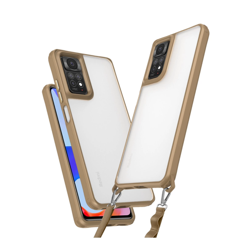 Redmi Note 11 Kılıf Penta Silikon Kılıf - Çöl Titanyum