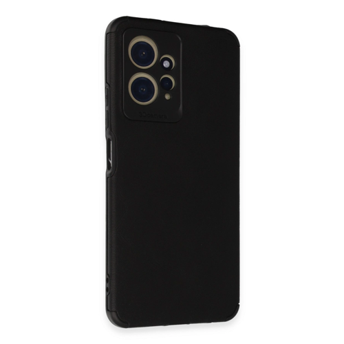 Redmi Note 12 4G Kılıf Loop Deri Silikon - Siyah