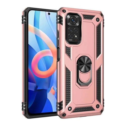 Redmi Note 12S Kılıf Sofya Yüzüklü Silikon Kapak -