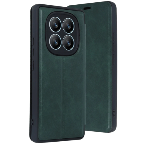 Redmi Note 14 5G Kılıf Flip Cover - Koyu Yeşil