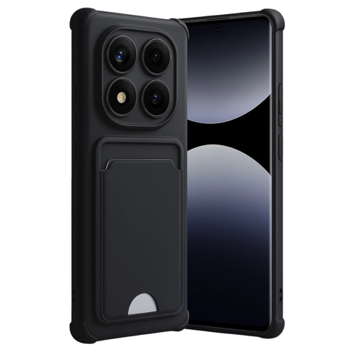 Redmi Note 14 Kelvin Kartvizitli Silikon - Siyah