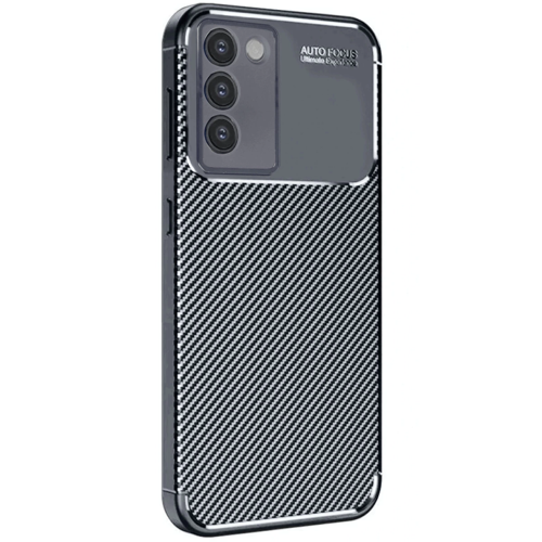 V30 Lite 4G Kılıf Auto Focus Karbon Kapak - Siyah