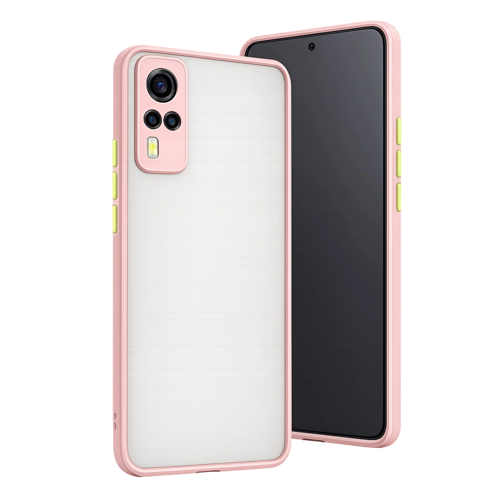 Y53S Kılıf Montreal Silikon Kapak - Pembe