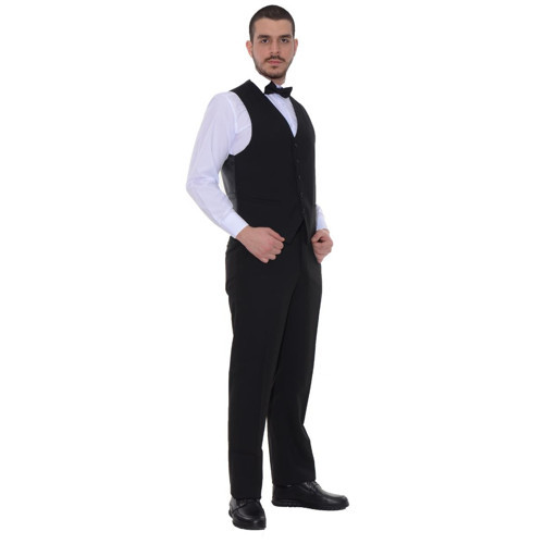 Eko Garson Şef Klasik Kumaş Pantolon Pileli-Pilesiz