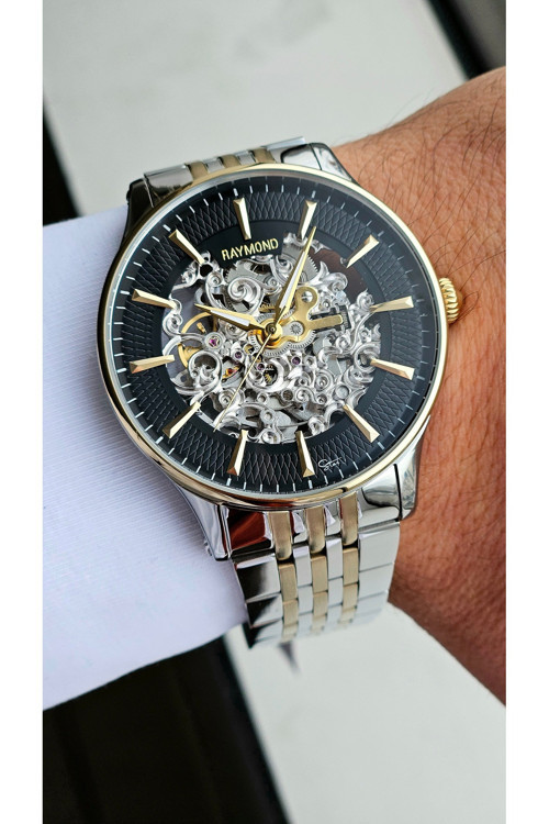 Skeleton G31275 - Özel Seri - Otomatik Erkek Kol Saati - İskelet Model - Ipgbk