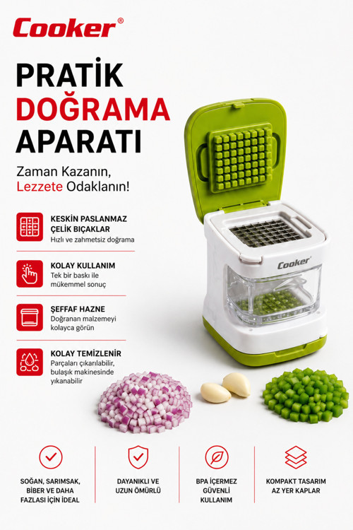 Hazneli Sarımsak Ezici YK1834