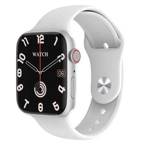 W99 Watch IOS Ve Android Uyumlu Mactive 2.05 İnç Geniş Ekranlı Gümüş Akıllı Saat