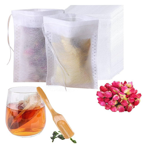 Sn-25931 8X10Cm Sicak Çay Poşeti Filtre Süzgeci Odun Hamurundan Yapilmiş (100Lü Paket)