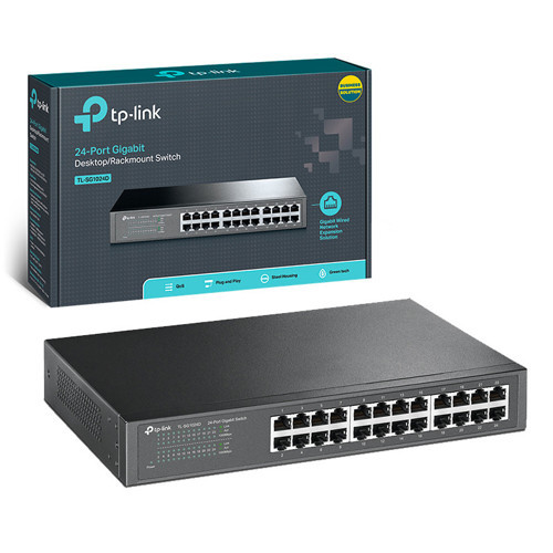 TL-SG1024D 10-100-1000 Gigabit 24 Port Ethernet Switch