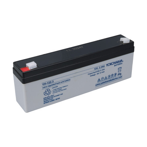 YH-122.3 12 Volt - 2.3 Amper Yatık Uzun Akü (176X61x33 Mm)