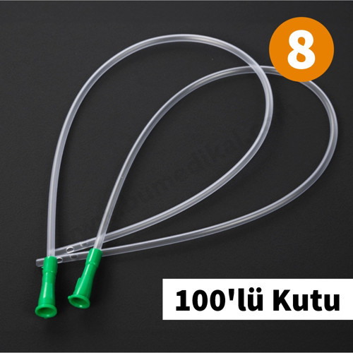 Aspirasyon Sondası 8 CH 100'lu Kutu