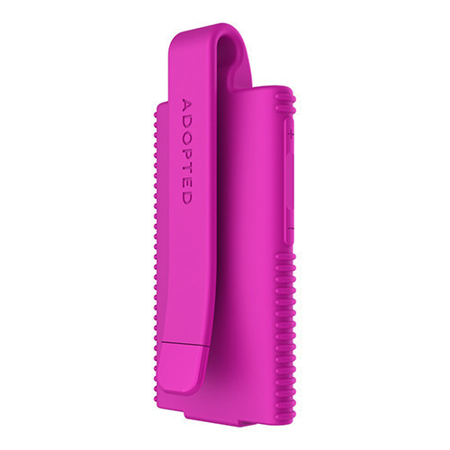 iPod Nano 7 ile Uyumlu Corduroy Clip Kılıf Pembe