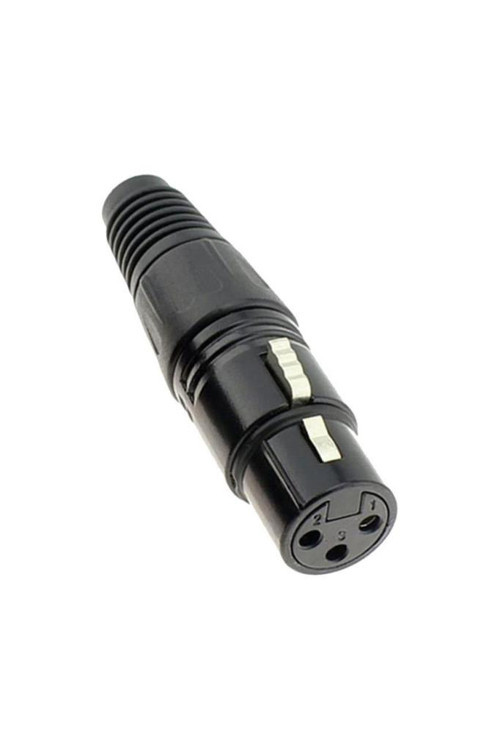 SFC-F21 Canon Dişi 3 Pinli XLR Siyah Konnektör
