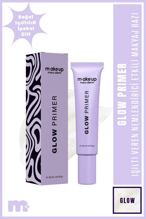 Make Up Ekstra Aydınlatıcı Ve Nemlendirici Etkili Makyaj Bazı – Glow Primer 30 Ml