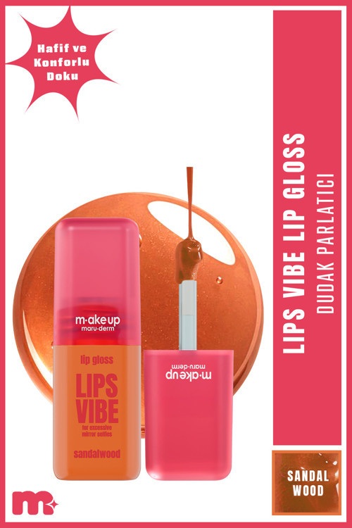 Make Up Besleyici Ve Nemlendirici Dudak Parlatıcısı – Lip Gloss Sandalwood