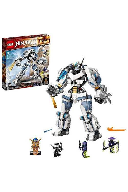 Ninjago Legacy Zane’In Titan Makine Savaşı 71738 - Ninja Oyuncak Yapım Seti (840 Parça)
