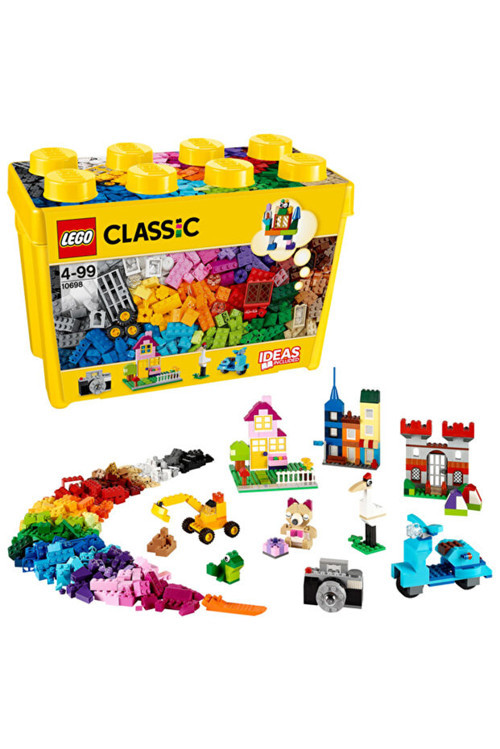 Classic Büyük Boy Yaratıcı Yapım Kutusu 10698 - 4+ Yaratıcı Oyuncak Yapım Seti (790 Parça)