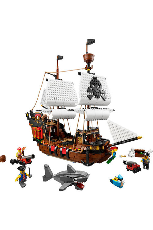 Creator Korsan Gemisi 31109 - 9+ Yaratıcı Oyuncak Yapım Seti (1264 Parça)