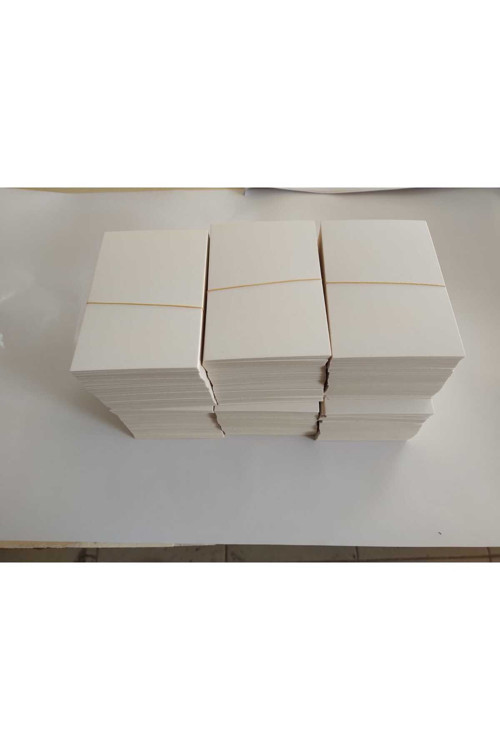 500 Adet Boş Kartvizit Kağıdı – 8X5 Cm – Tasarım, Not, Davetiye Ve İsimlik İçin