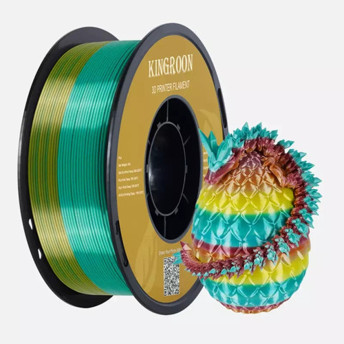 Rainbow PLA Silk Gökkuşağı Makron Filament 1.75 mm 1000gr