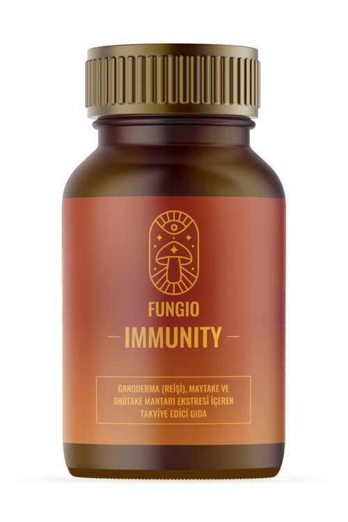 Reishi (Ganoderma), Maytake Ve Shiitake Mantarı Ekstresi İçeren Takviye Edici Gıda