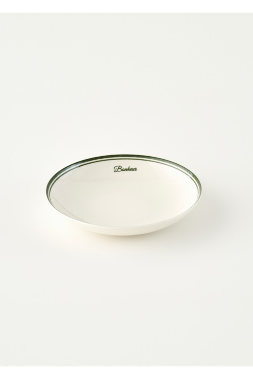 Bonheur Çukur Tabak 20 cm Yeşil