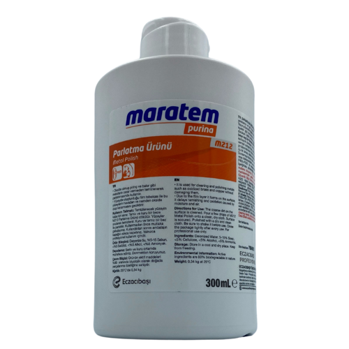 Purina M212 Pirinç, Bakır, Bronz Ve Gümüşler İçin Parlatma Maddesi 300 Ml. (7904813)
