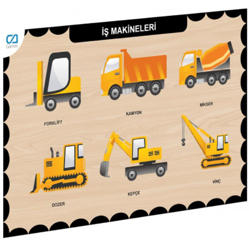 Ahşap Iş Makineleri Eğitici Set