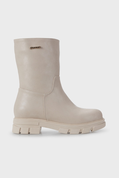 ® | Pc-52063-3076 Krem - Kadın Bot