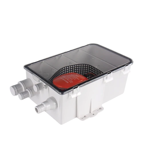 (Shower Sump) Otomatik Duş ve Lavabo Tahliye Sistemi 750 GPH 12 V - Çıkış Çapı: 3/4'' (19 mm)