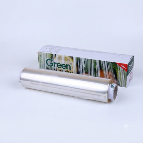 ŞeyliŞeyler - Green Kutulu PVC Streç Film 45 cm x 300 Metre 1 Adet – Mutfak Tipi Gıda Sarma Poşeti
