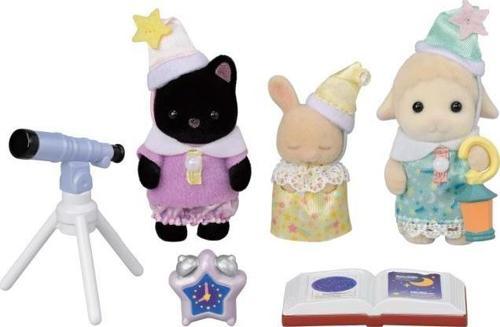 Sylvanian Families Anaokulu Arkadaşları Pijama Partisi Üçlüsü 5750