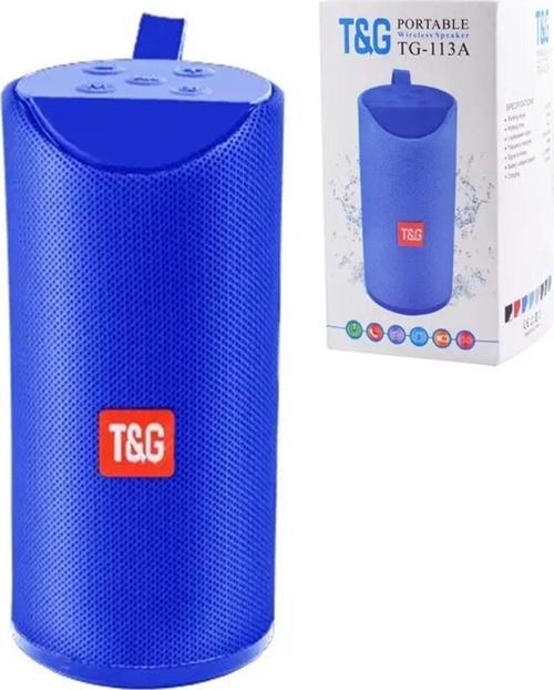 T&G TG113A Taşınabilir Wireless Kablosuz Bluetooth Hoparlör Usb Sd Fm Destekli Şarjlı Ses Bombası Speaker