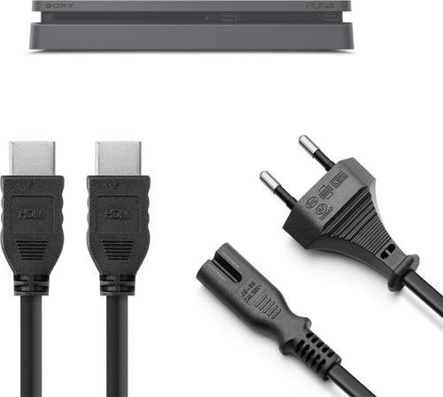 PS4 Slim Güç Kablosu ve Hdmi Görüntü Kablosu Set Playstation 4 Aksesuar
