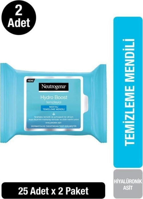 Hydro Boost Makyaj Temizleme Mendili x 2 Adet