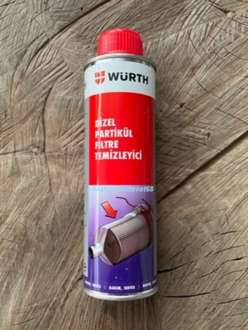 Dizel Partikül Filtre Temizleyici Partikül Filitre Koruyucu 300ML Würth