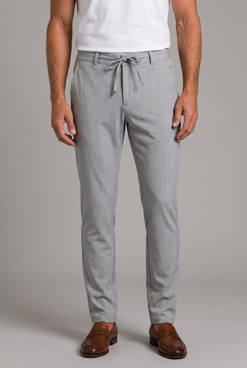 Taş Polyester Fermuarlı Jagger Spor Pantolon