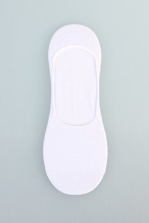 Beyaz Sneaker Kısa Babet Çorap