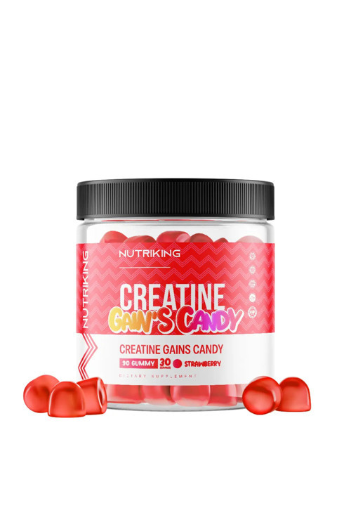 Creatine Jelibon Amino Asit 90 Gummy 30 Servis