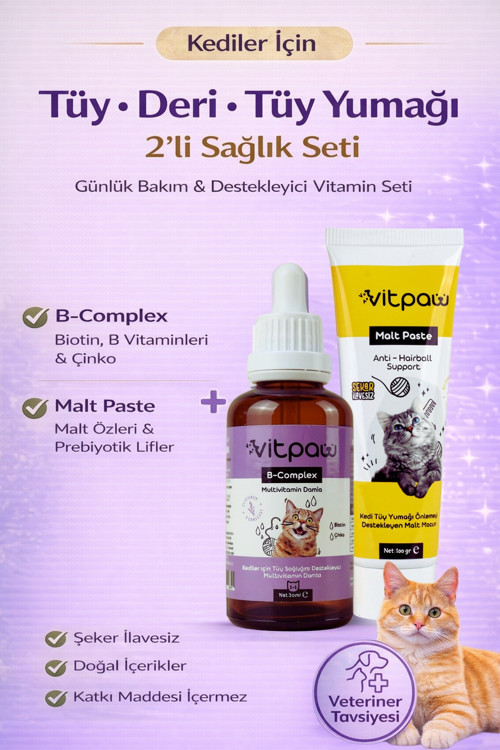 Günlük Kullanım Seti (B Complex Damla & Malt Paste)